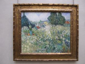 Mademoiselle Gachet au jardin
