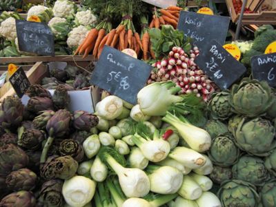 マルシェの野菜