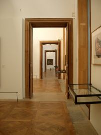ピカソ美術館展示室内