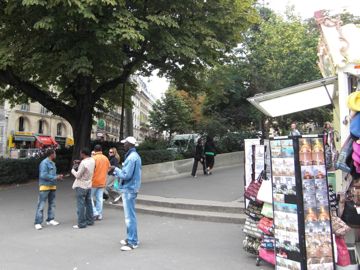 ミサンガ売り